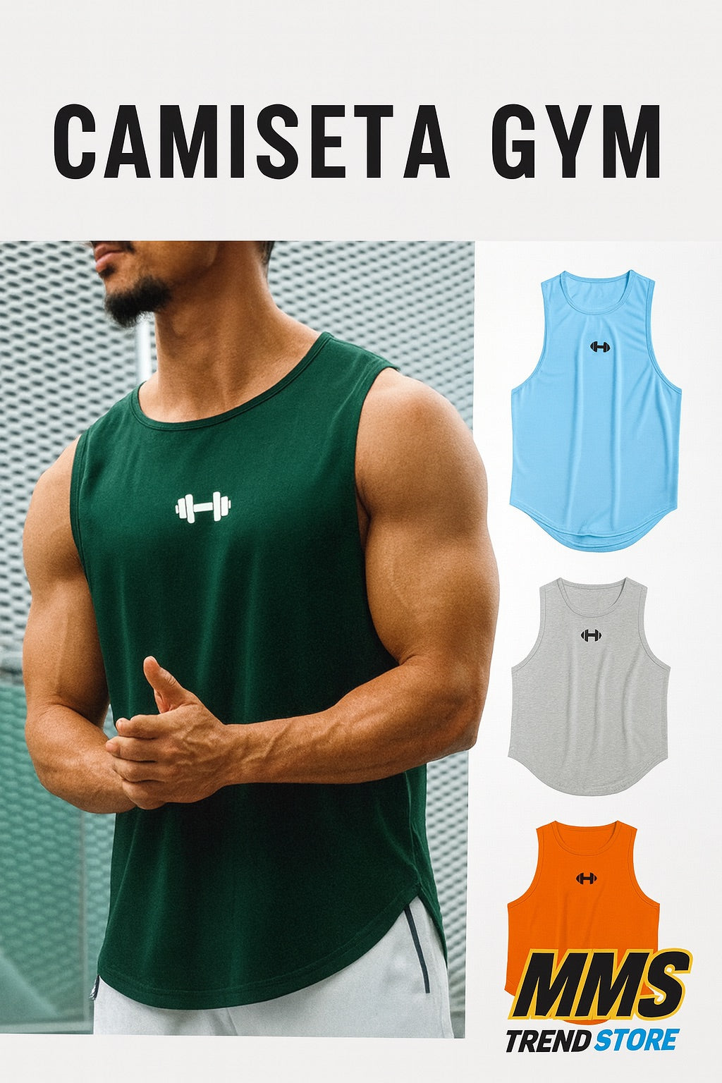 Camiseta de verano para hombre, para gimnasio, entrenamiento físico, secado rápido, holgada, para culturismo, sin mangas, a la moda, para baloncesto