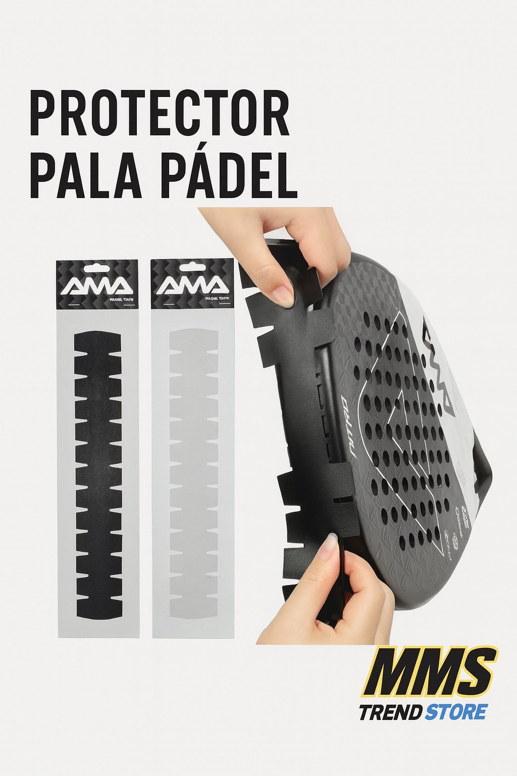 Protector de marco de pádel, protector de pala de pádel