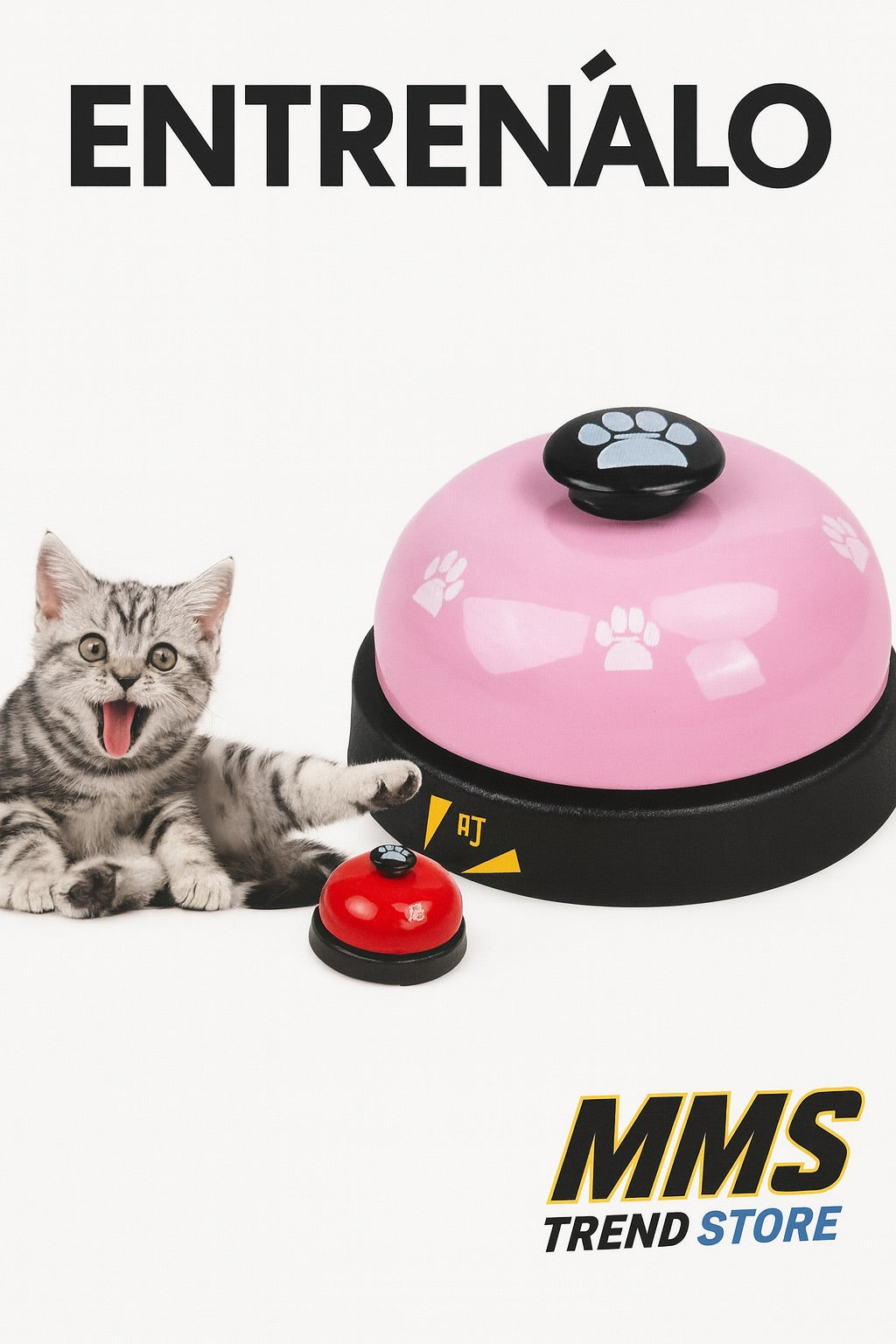 Botón de entrenamiento para perros – Timbre de llamada para mascotas