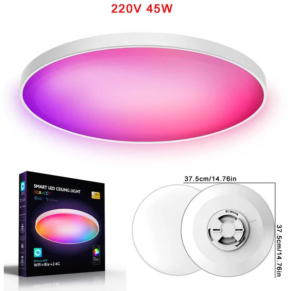 PLAFONIERA TETTO INTELLIGENTE WI-FI MULTICOLORE