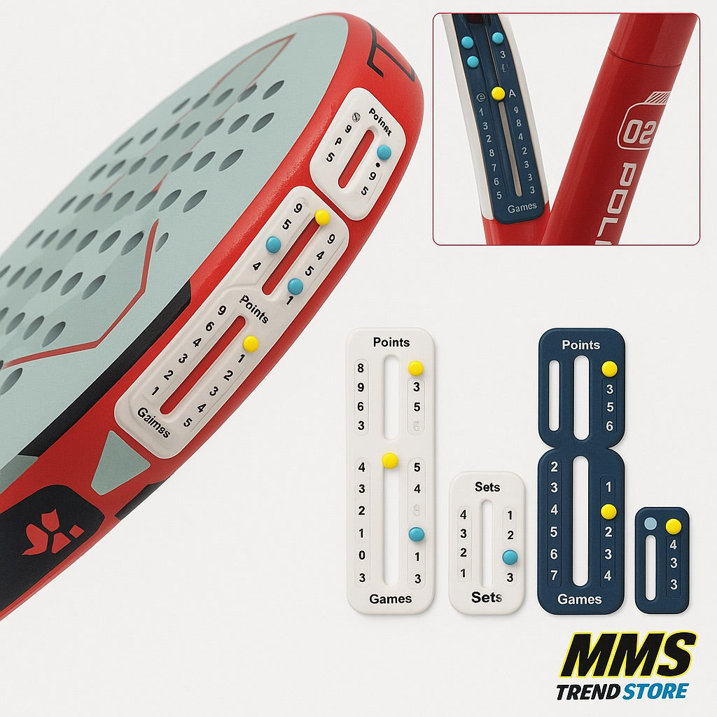 Marcador original pequeño para raquetas de tenis y pádel