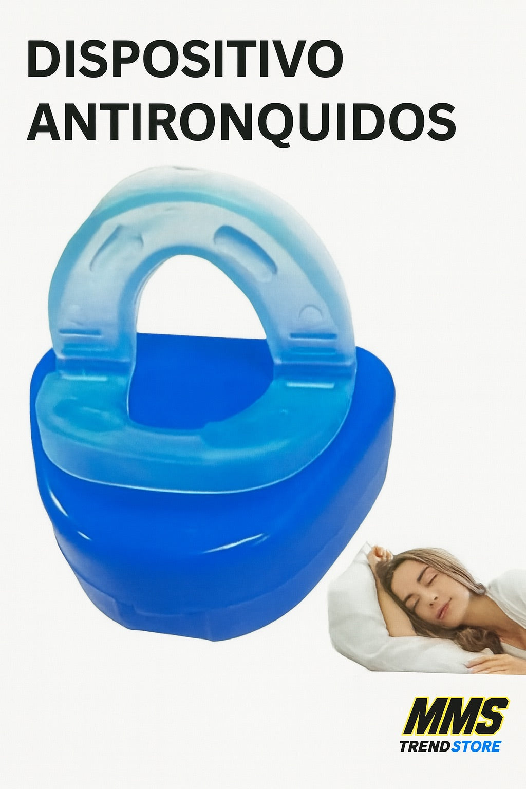 😴 Dispositivo Antirronquidos de Silicona – Descanso Silencioso y Natura