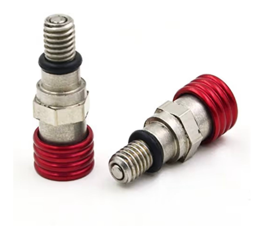 Valvole spurgo aria forcella moto 8mm universali