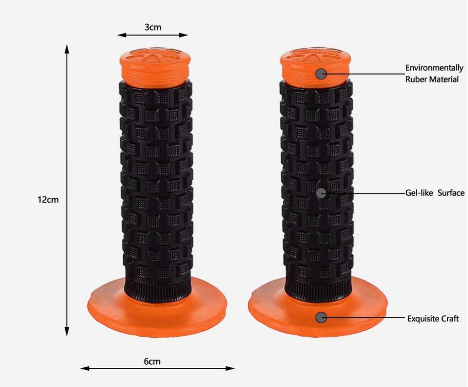 Manopole universali 22 mm antiscivolo per moto, scooter e motocross