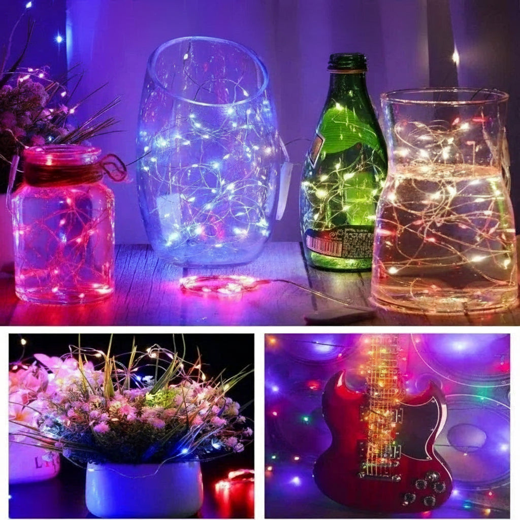 Guirlanda de luces LED navideña