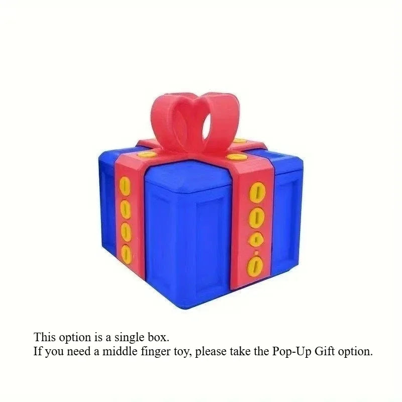 Regalo broma con dedo medio