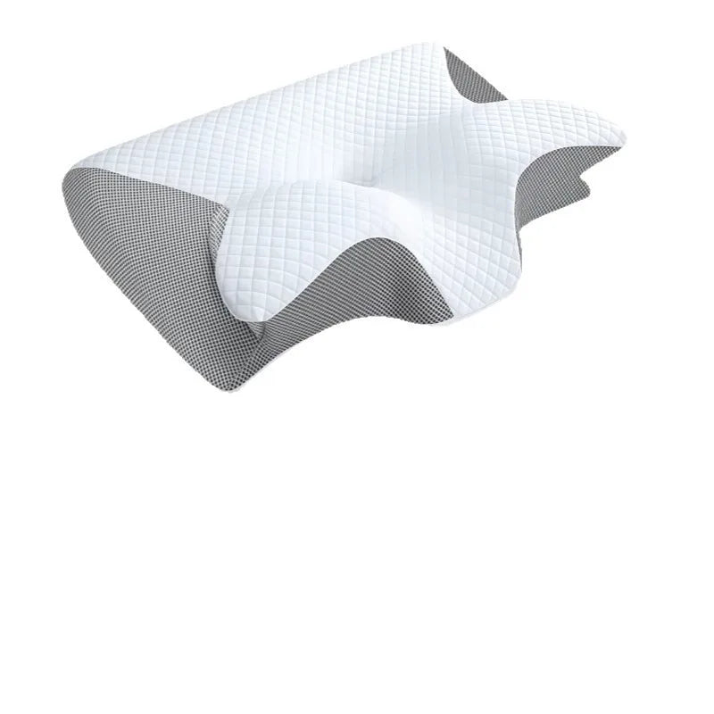 1pc Memory Foam Cervical Pillow Neck Protection Slow Rebound Memory Pillow Butterfly Shaped Cervical Neck Sleep care healthy