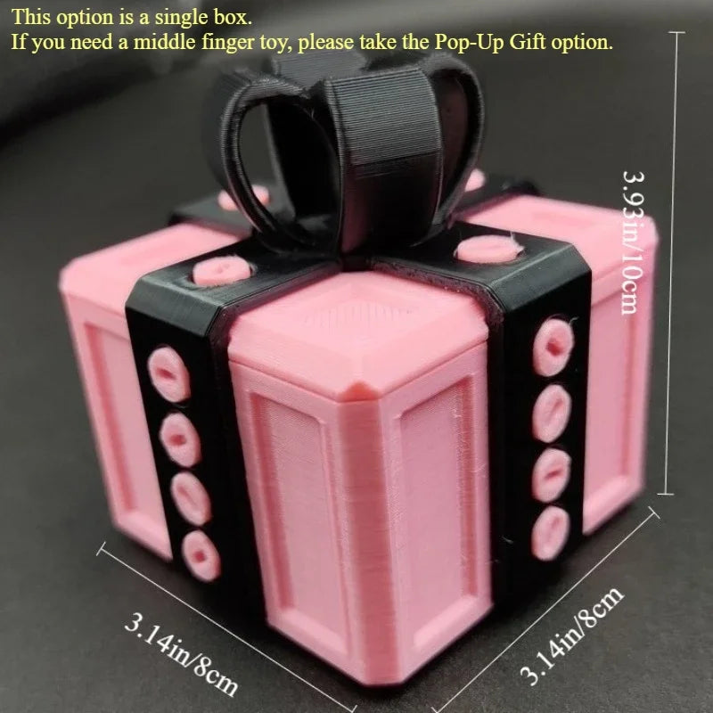 Regalo broma con dedo medio