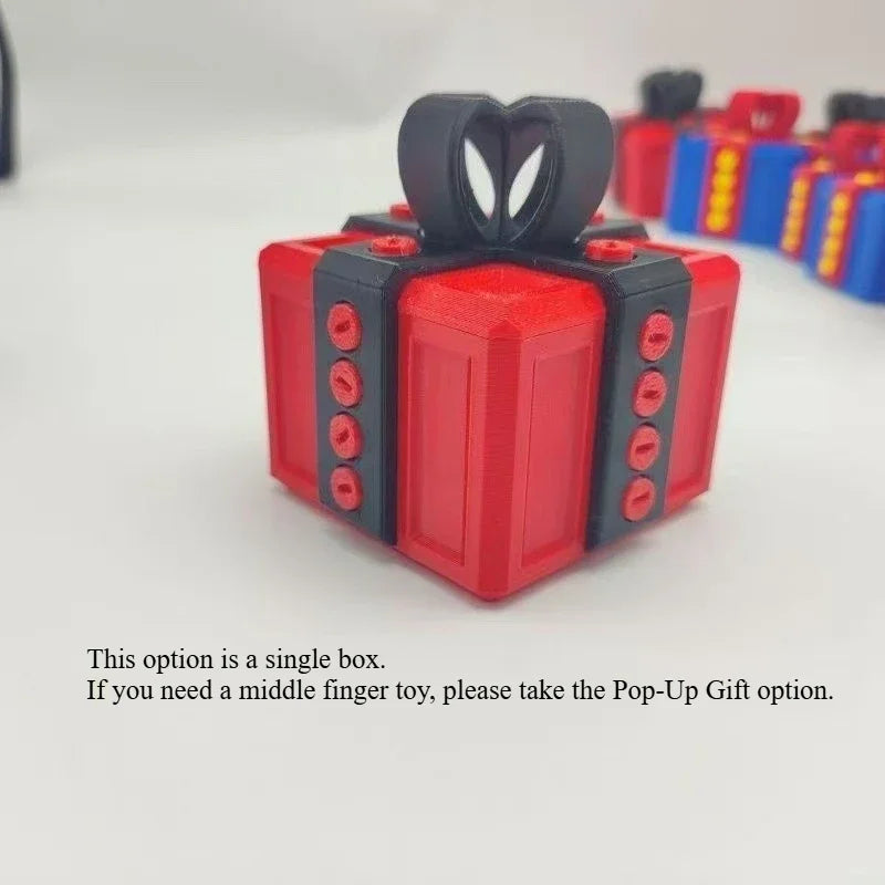 Regalo broma con dedo medio