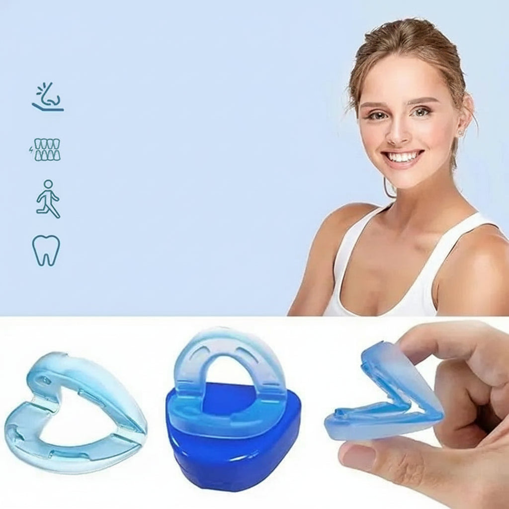 😴 Dispositivo Antirronquidos de Silicona – Descanso Silencioso y Natura