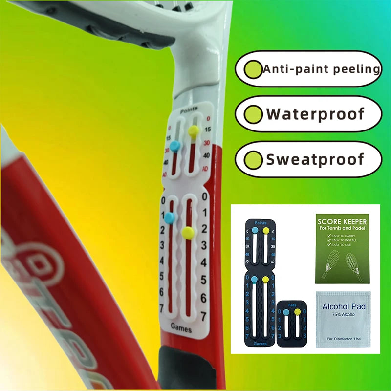 Marcador original pequeño para raquetas de tenis y pádel