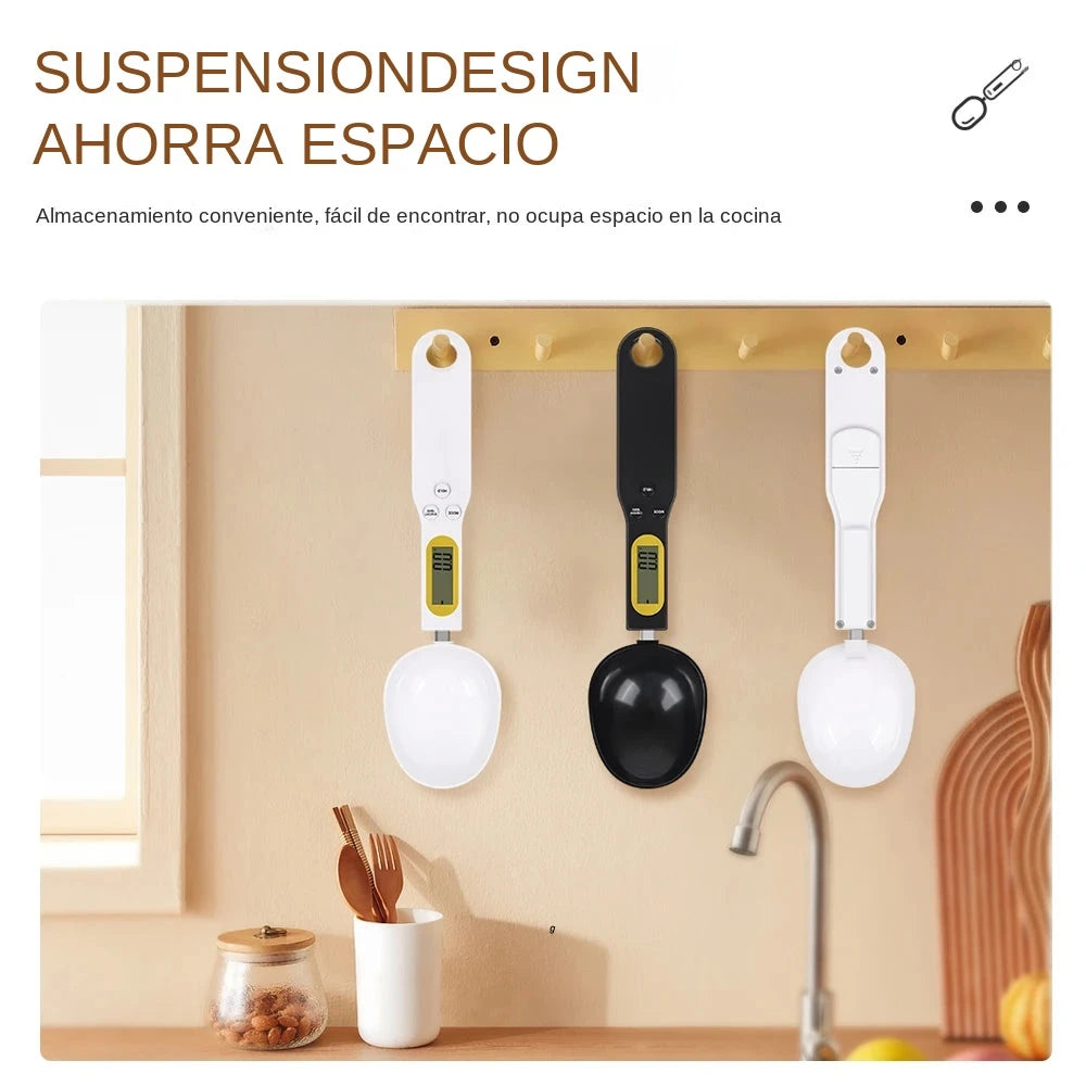 ✨ Cocina como un profesional: mide azúcar, café, especias y suplementos con precisión absoluta (0,1 g). ¡Rápida, práctica y portátil!