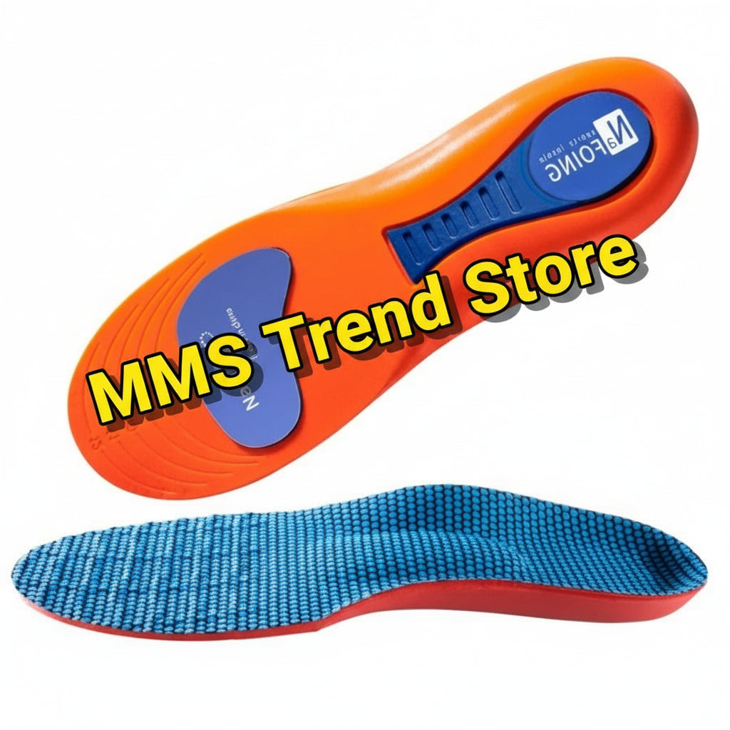 Plantillas ortopédicas deportivas elásticas para suelas de zapatos unisex
