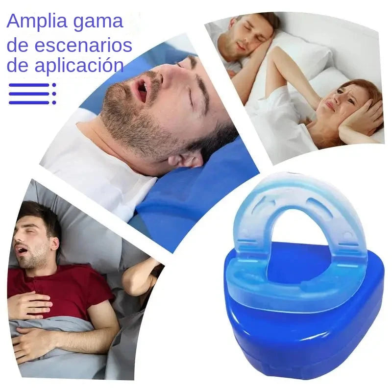 😴 Dispositivo Antirronquidos de Silicona – Descanso Silencioso y Natura