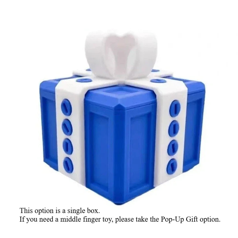 Regalo broma con dedo medio