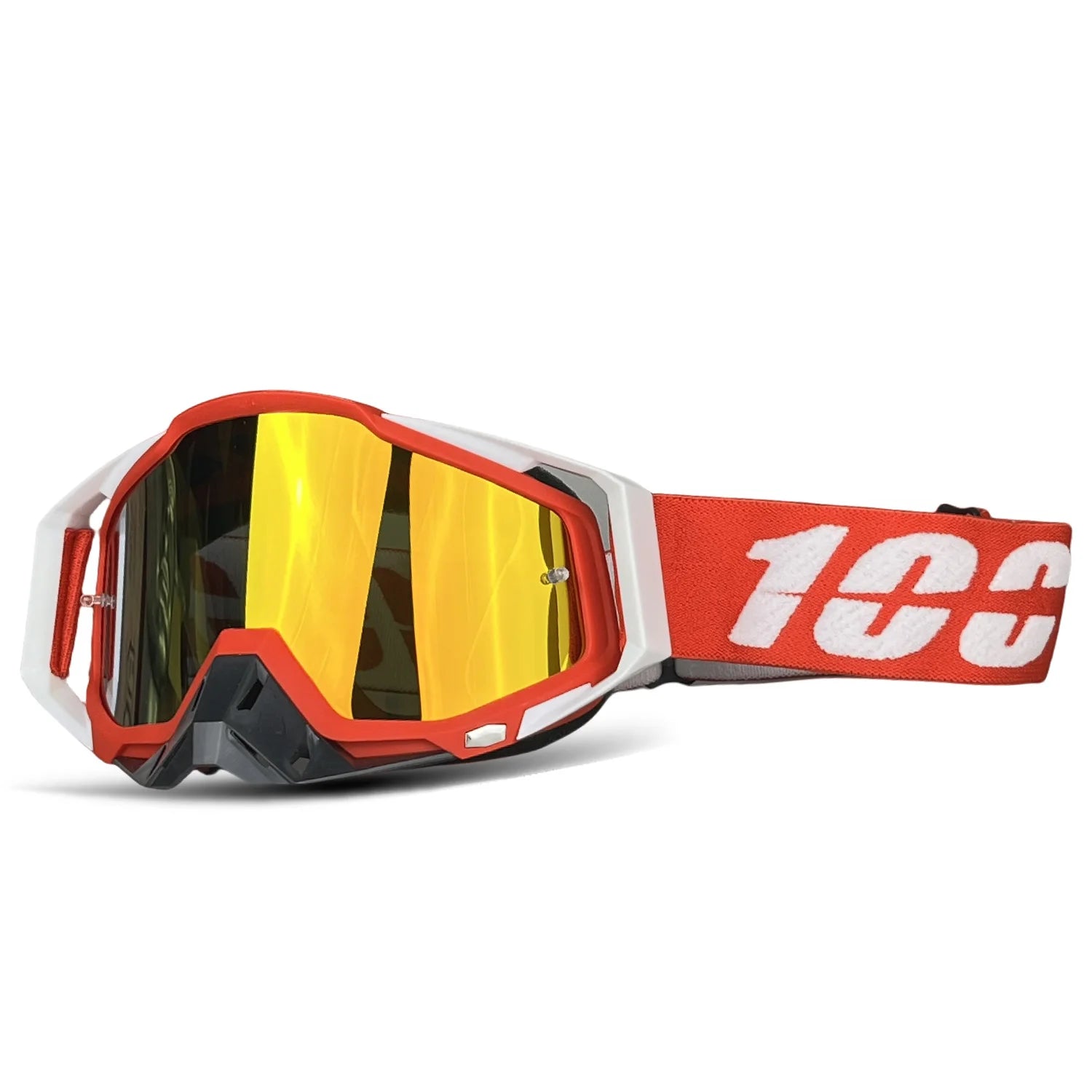 Gafas de motociclismo Hot 100, gafas de ciclismo para exteriores, todoterreno, esquí, deportes MX, ATV, motocross, carreras, gafas de bicicleta