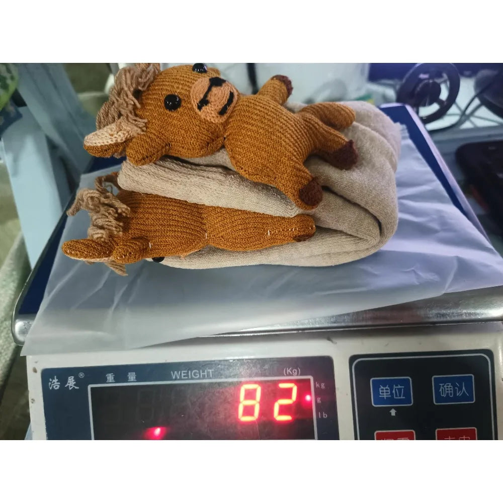 Calcetines de animales tejidos en 3D