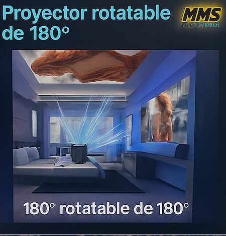Proyector Magcubic 4K Android 11 con resolución nativa 1080P