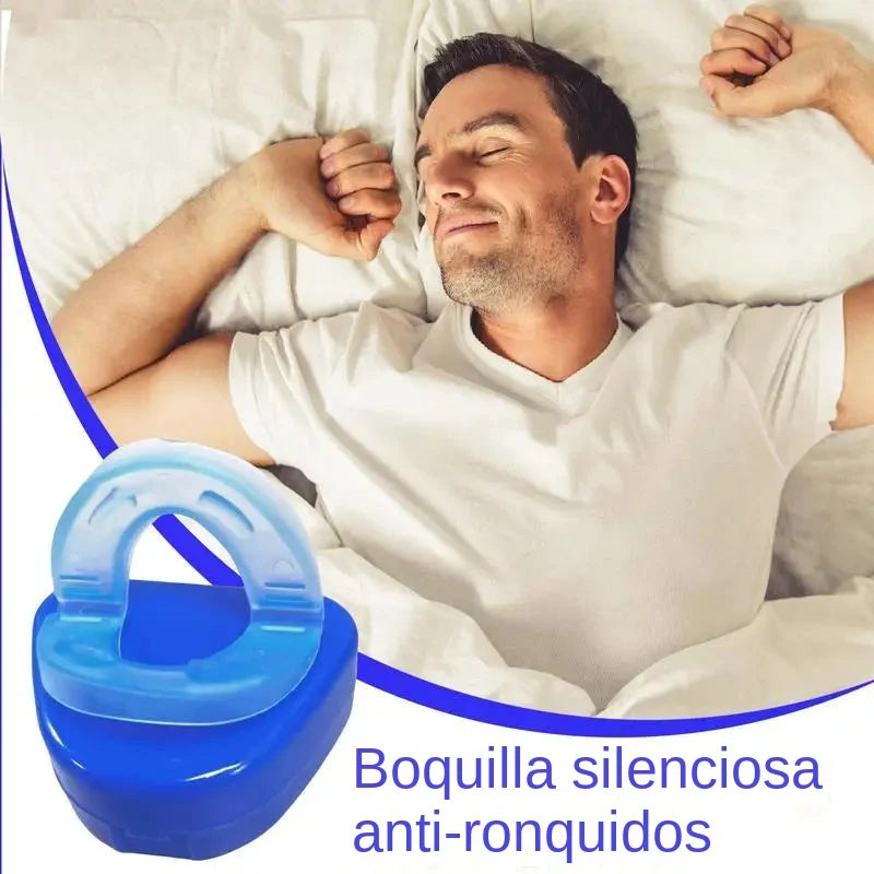 😴 Dispositivo Antirronquidos de Silicona – Descanso Silencioso y Natura